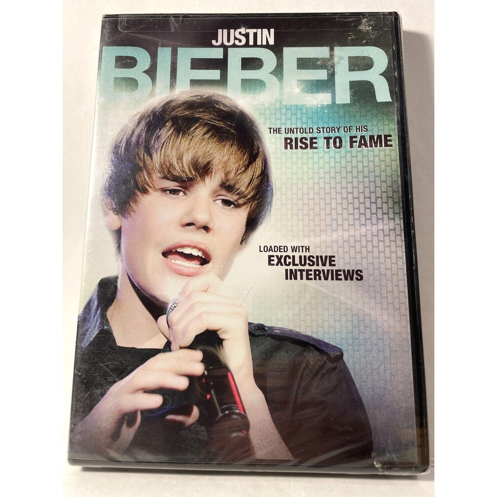 Justin Bieber:  The Untold Story of His Rise to Fame (DVD, 2011) Brand New Seale